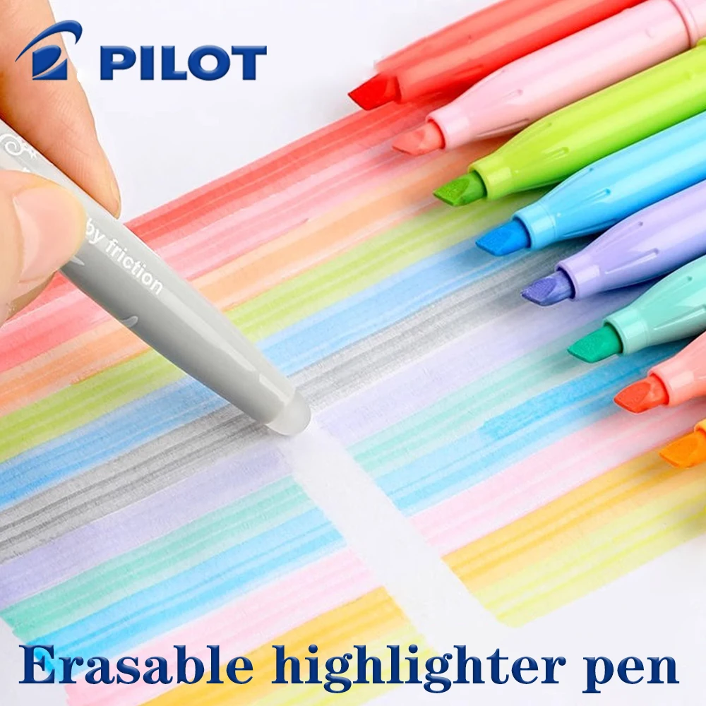 Pilot Pen Frixion - 6 لون/مجموعة الطيار SW-FL فريكسيون قابل