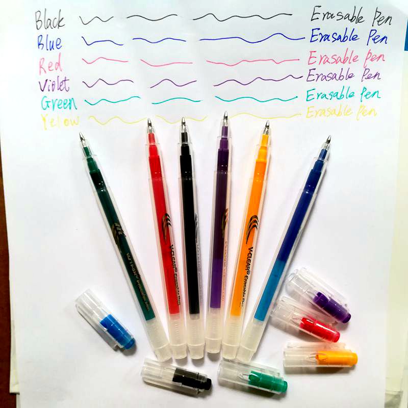 VCLEAR قابل للمسح القلم الاحتك - مراجعة Pilot Pen Frixion وسعره