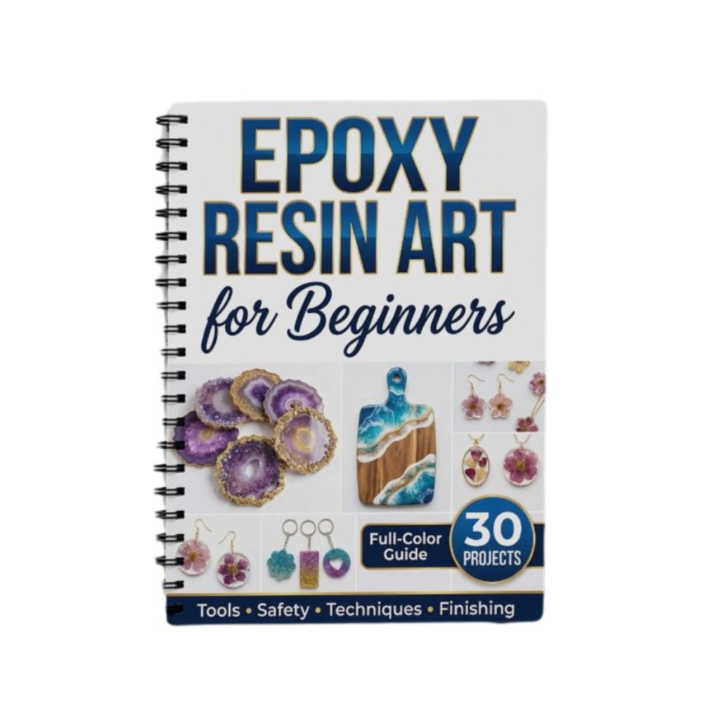 دليل فن الإيبوكسي خطوة بخطوة:  - مراجعة Resin Craft For Beginners وسعره