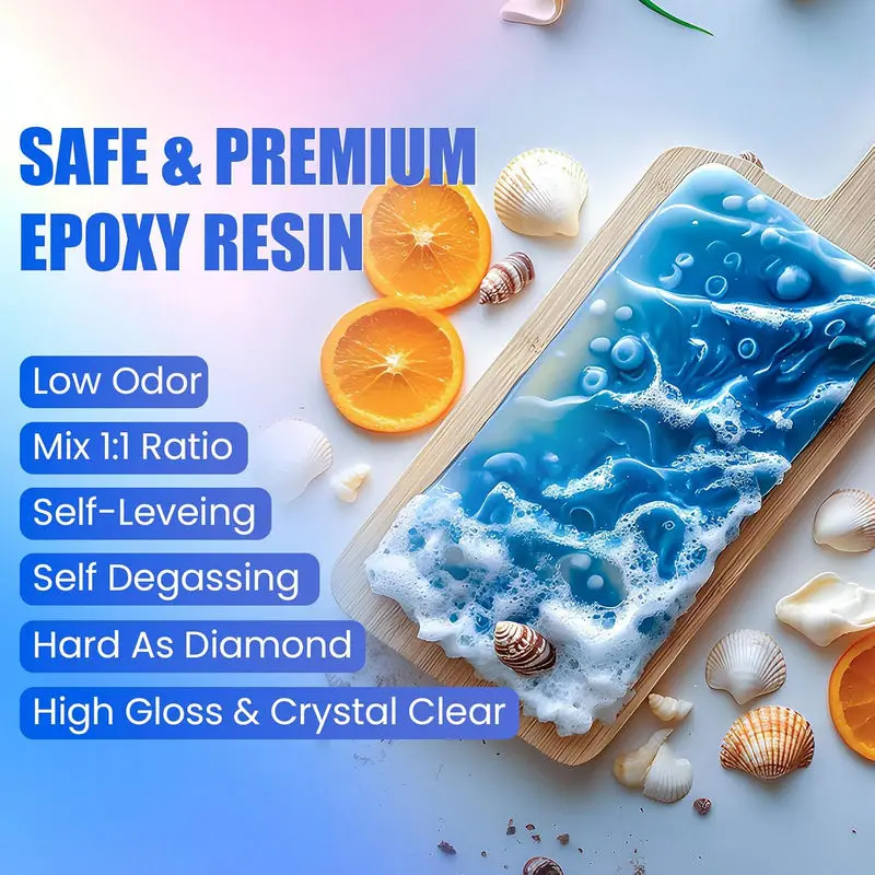 طقم راتنج إيبوكسي سهل الخلط، ر - مراجعة Resin Jewelry Kit وسعره