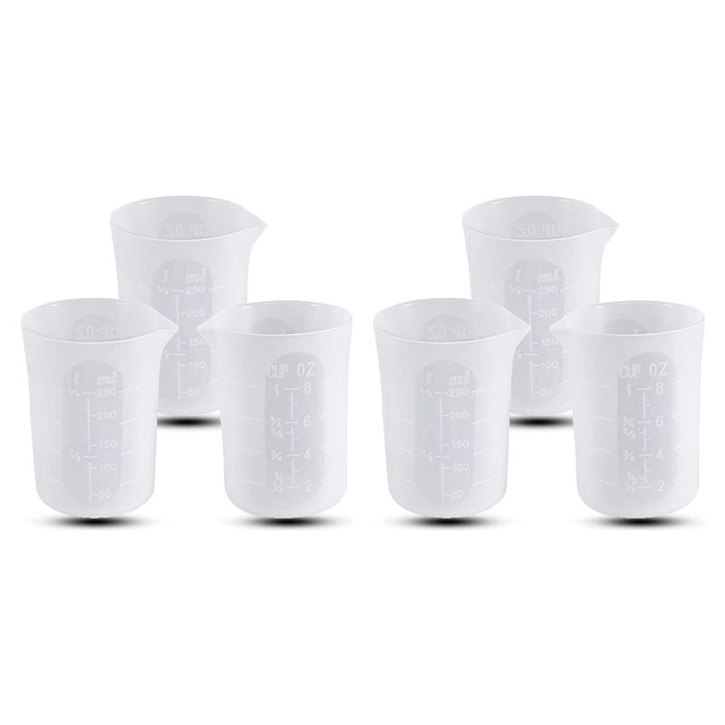 أكواب قياس سيليكون DT19-250 مل - مراجعة Mixing Cup Silicone وسعره