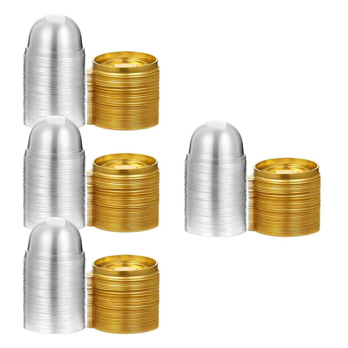 قباب فحم جديدة مع أغطية 200 قط - مراجعة Dome Mold Clear وسعره