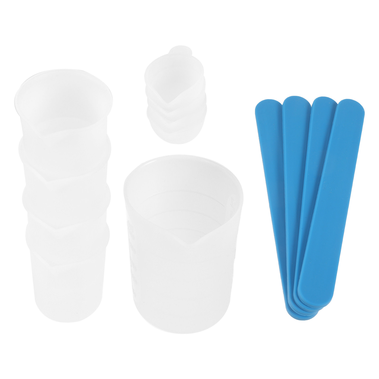 طقم أدوات خلط الإيبوكسي مع أكو - مراجعة Mixing Cup Silicone وسعره