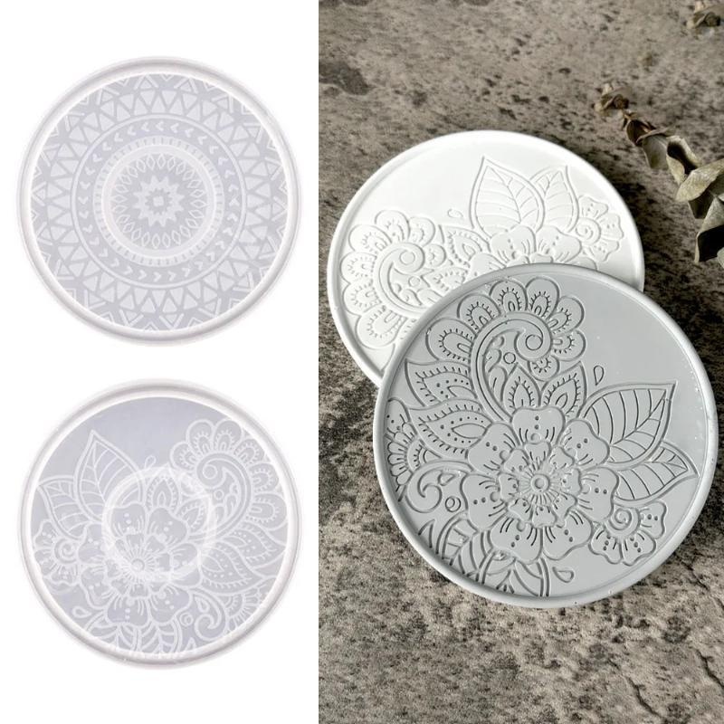 اليدوية الإبداعية جولة كوستر ق - مراجعة Coaster Mold Round وسعره