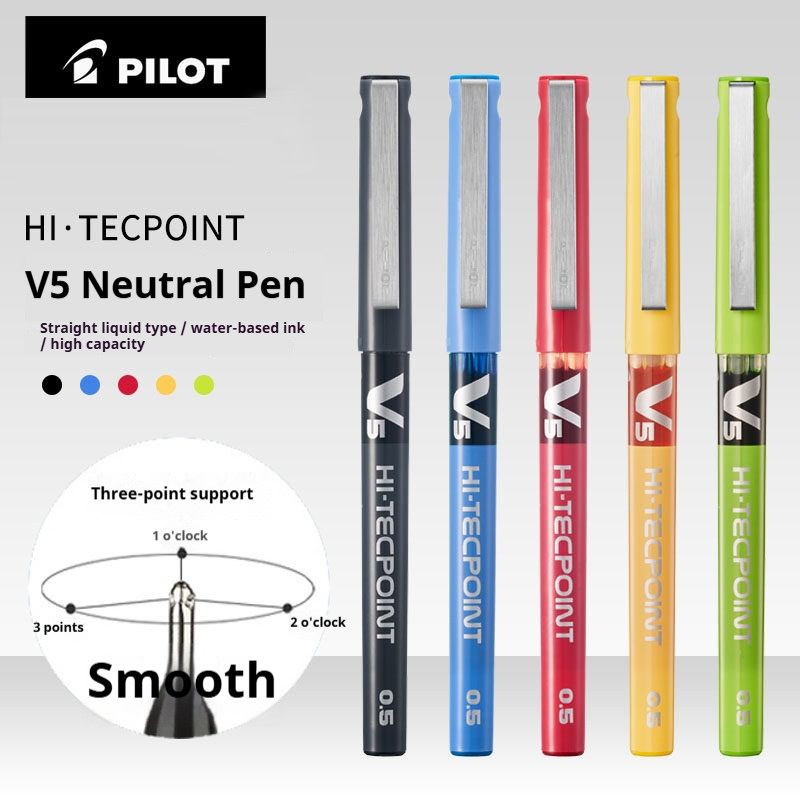 أقلام رولربول بايلوت، BXC V5 V - مراجعة Pilot Pen V5 وسعره