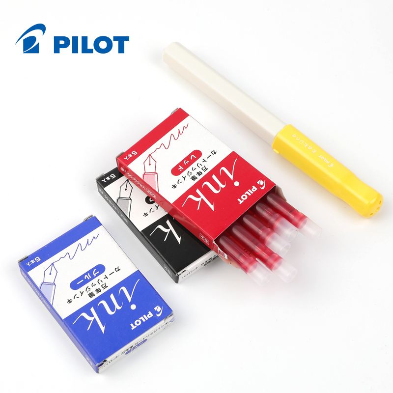 الطيار IC-50/100 الحبر خرطوشة  - مراجعة Pilot Pen V5 وسعره